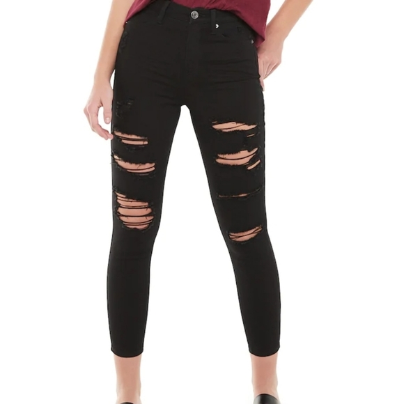 Mudd FXL Stretch High Rise Ankle Jeggings - Picture 5 of 5